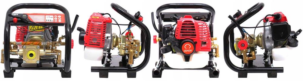 OPRYSKIWACZ SPALINOWY CIŚNIENIOWY do zraszania Demon 12l/min + węże