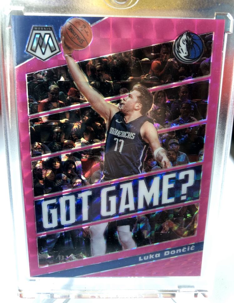 Luka doncic panini mosaic insert limit 10