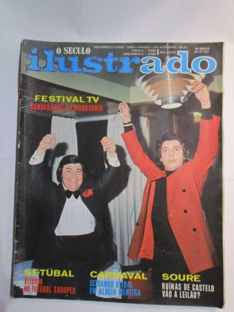 Seculo ilustrado ano  1973 Festival Canção Tourada Vitória Setúbal