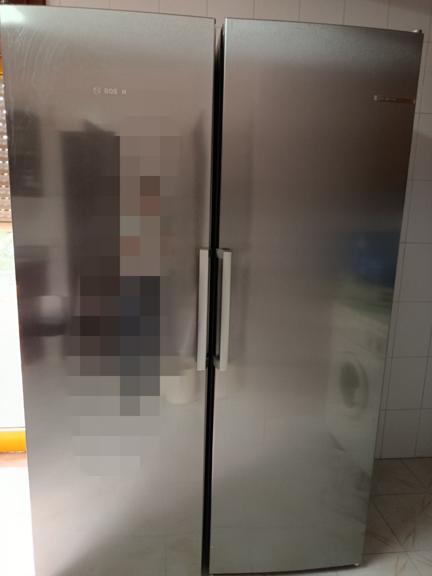 Vendo frigorífico e arca verticais Bosch