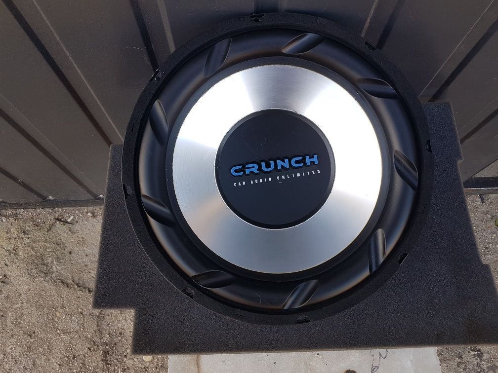 Głośnik Basowy subwoofer skrzynia basowa CRUNCH GTS 400