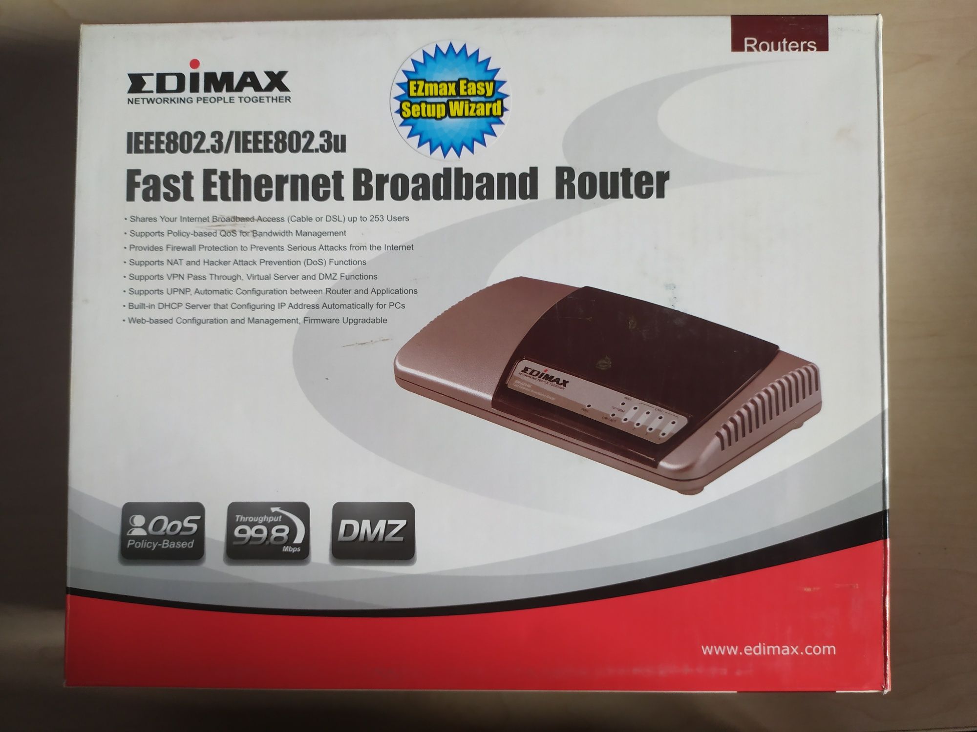 NOWY Router Edimax BR-6214K
