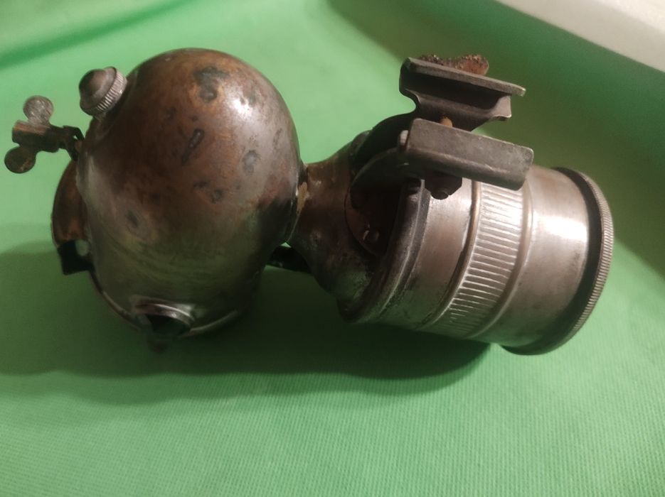 Stara zabytkowa lampa rowerowa Vitasport