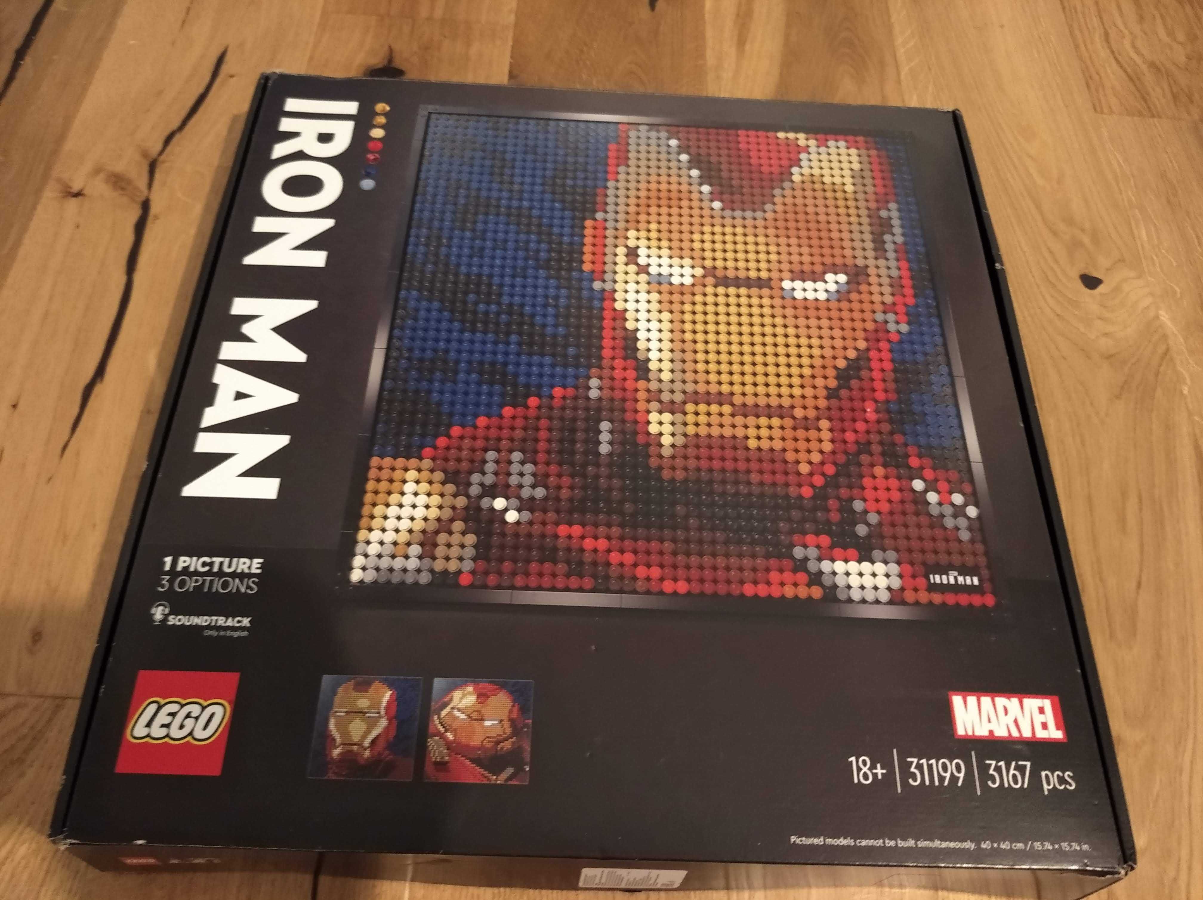 Lego Art Iron Man z wytwórni Marvel Studios 31199
