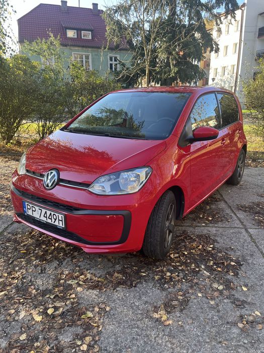 Volkswagen Up! Czerwony 1.0 stan bdb