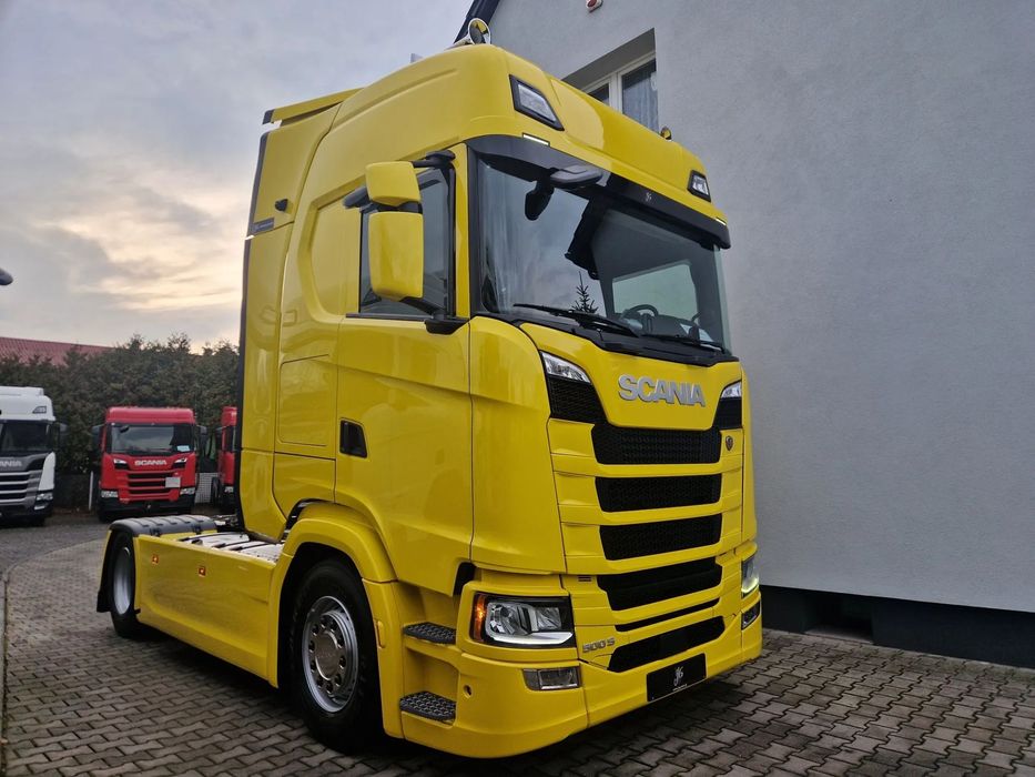 Scania S500 Klima Postojowa Automat Retarder Zabudowy Międzyosiowe/JVG Gliwice