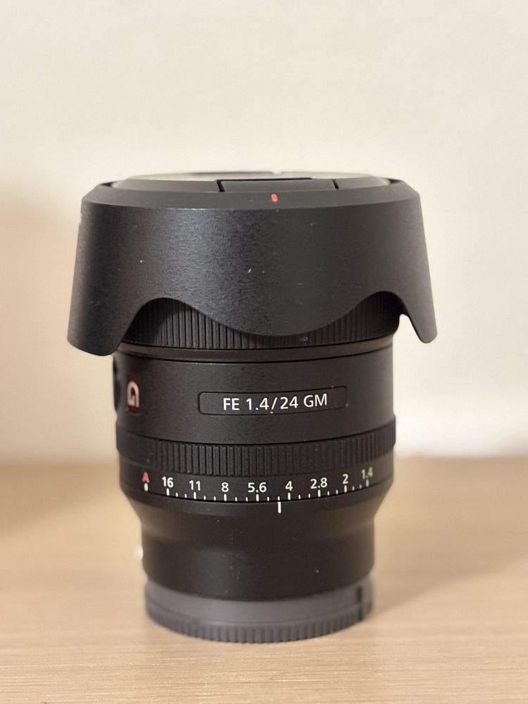 Sony FE 24mm F1.4 GM - Como nova!