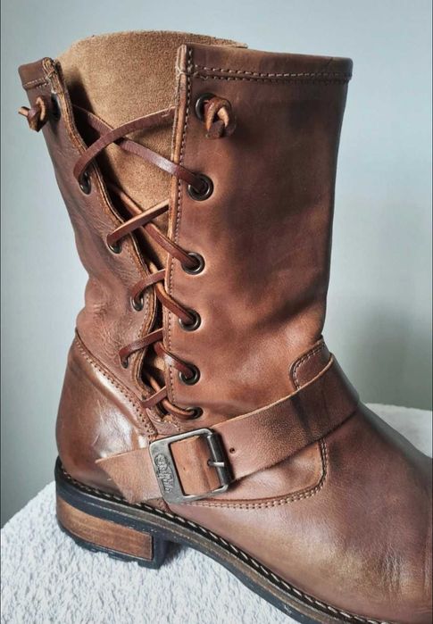 Bikery brazowe rozmiar 38