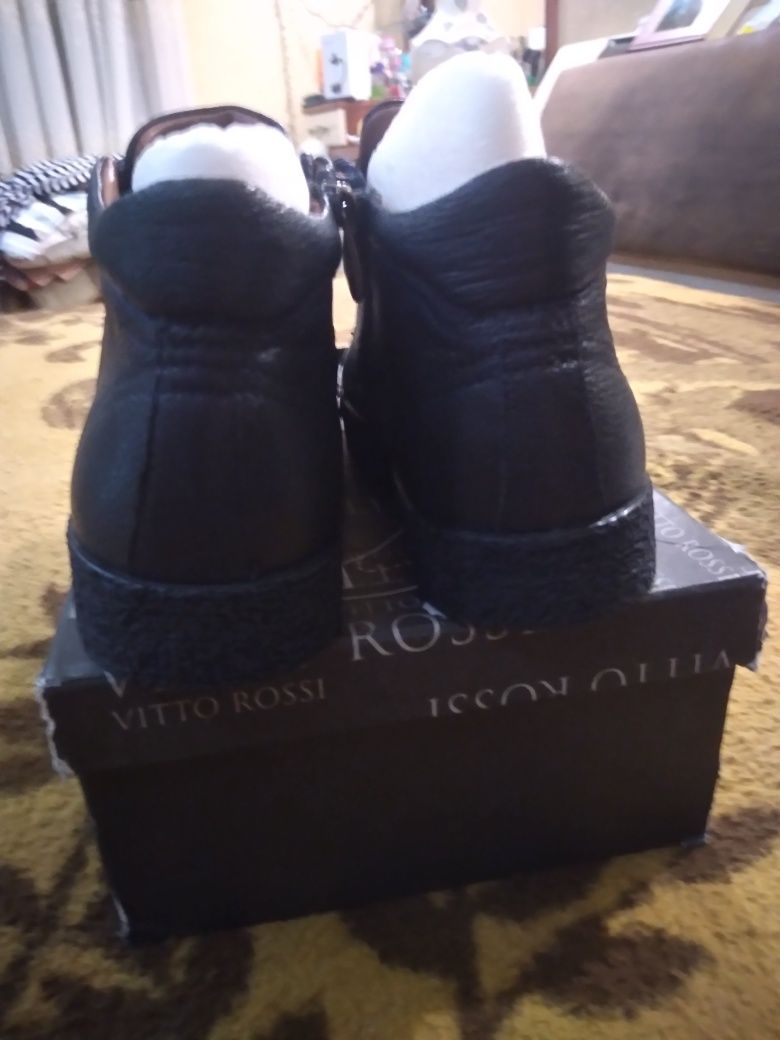 Vitto Rossi ботинки, 43,0 размер,  кожа. Оригинал