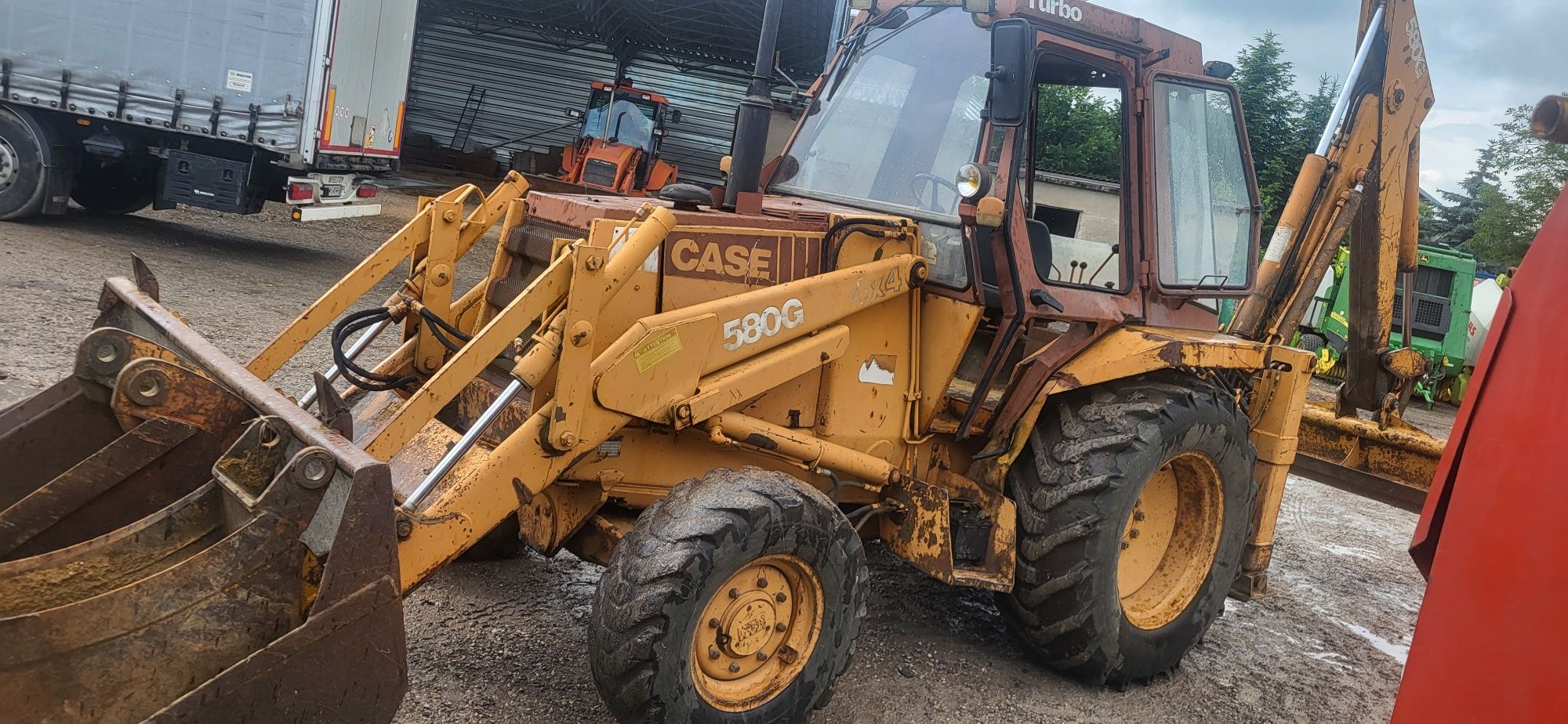 Koparko Ładowarka Case 580 4x4 nie jcb