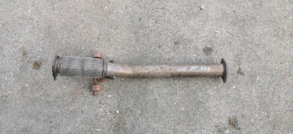 Volvo V60 Rura Wydechowa łącznik 31319846 2.0 D2 88KW 120KM 178 Tys…