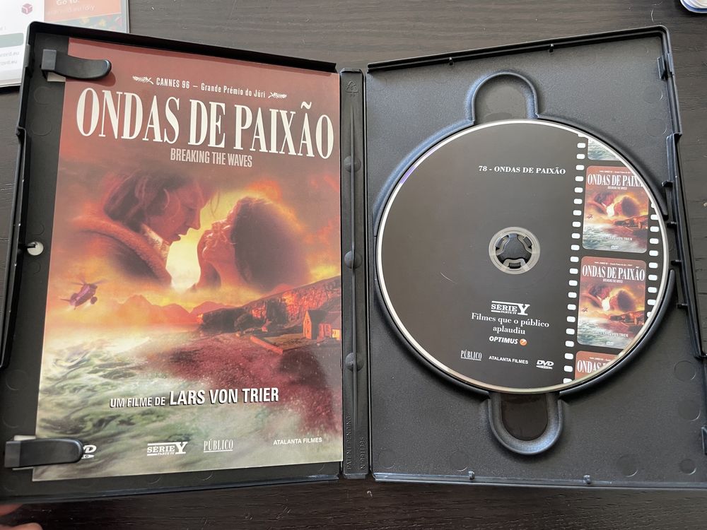 DVD Ondas de Paixão, de Lars von Trier