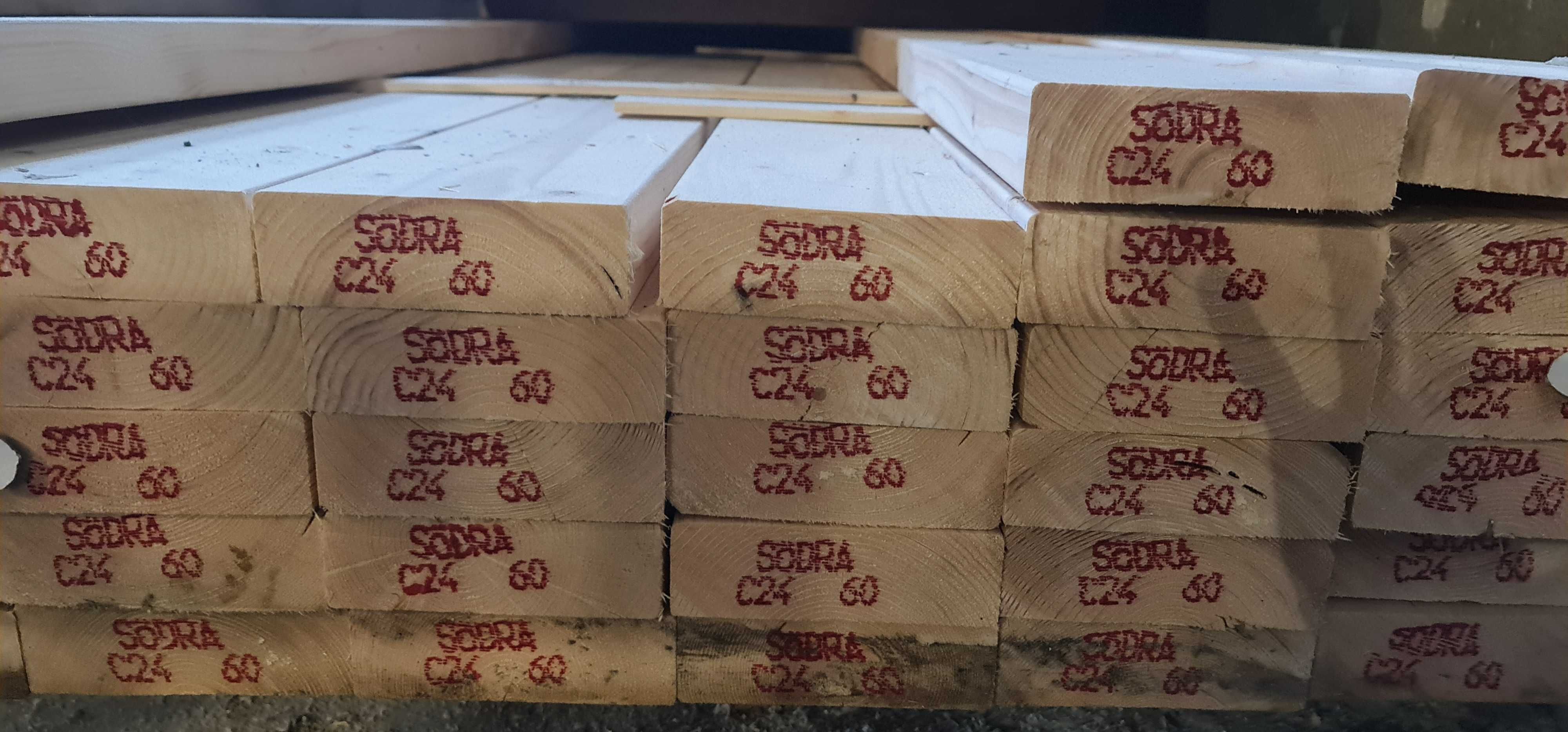 Deski certyfikowane C24 145 x 45mm