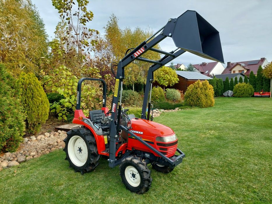 Traktorek Yanmar AF 18KM 4x4 Revers 1997 Oryginał Jak Nowy 323mth