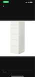 Komoda ikea malm 6 szuflad toaletka 40x123/ super stan !