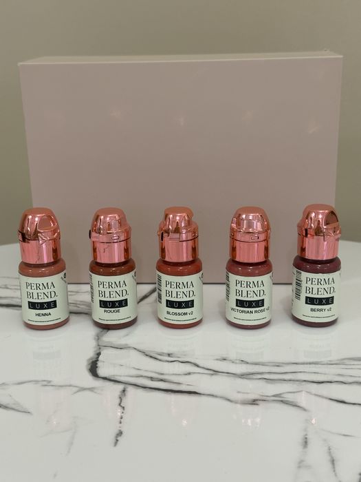 Pigmenty do makijażu permanentnego ust PERMA BLEND hybrydowe