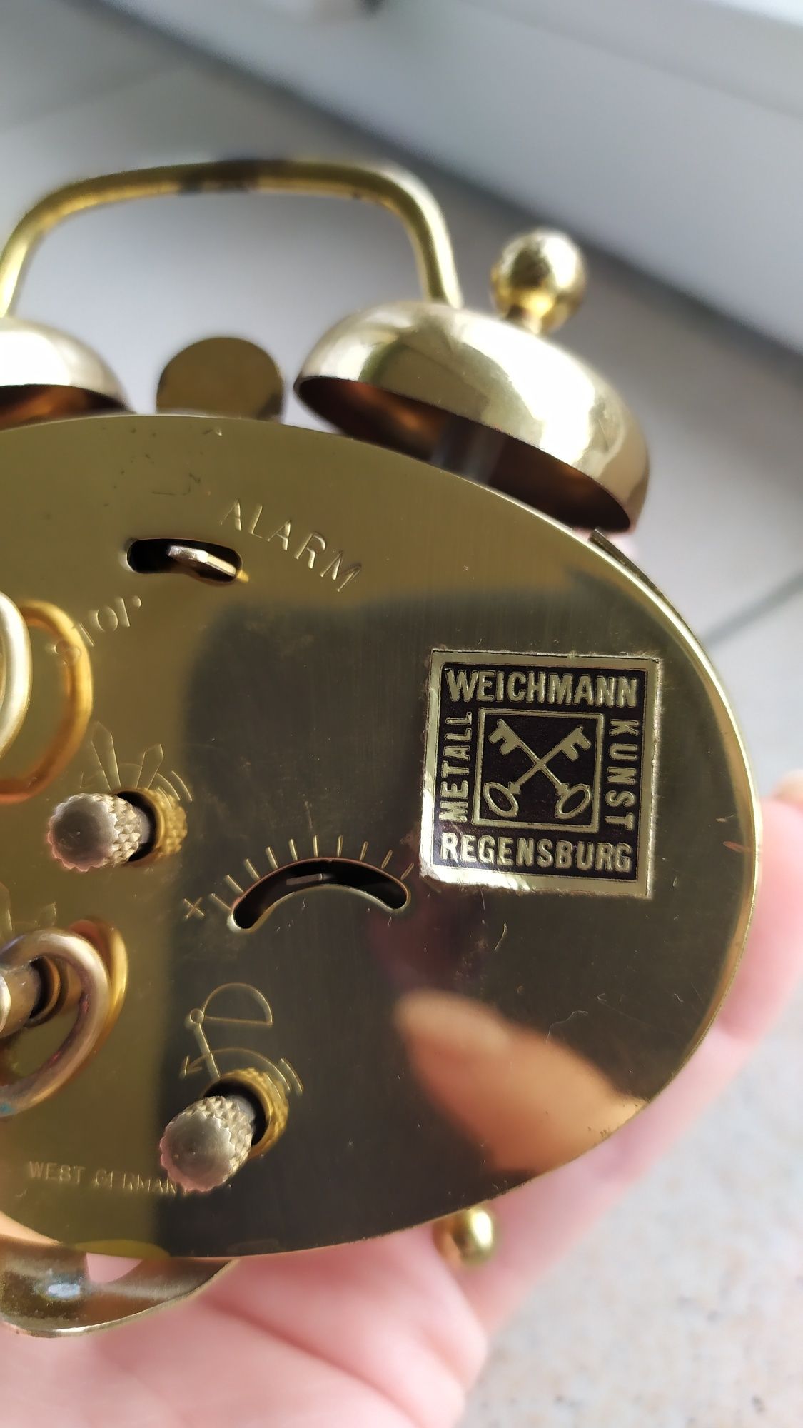 Годинник вінтажний Німеччина 1950 рік Blessing alarm.