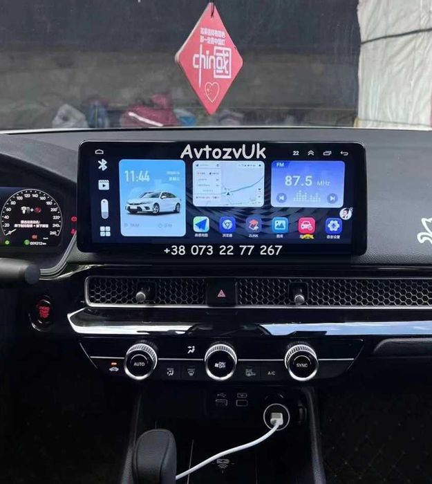 Андроид 14 CIVIC Honda GPS 2 дин Хонда Сивик Цивик CarPlay Магнитола