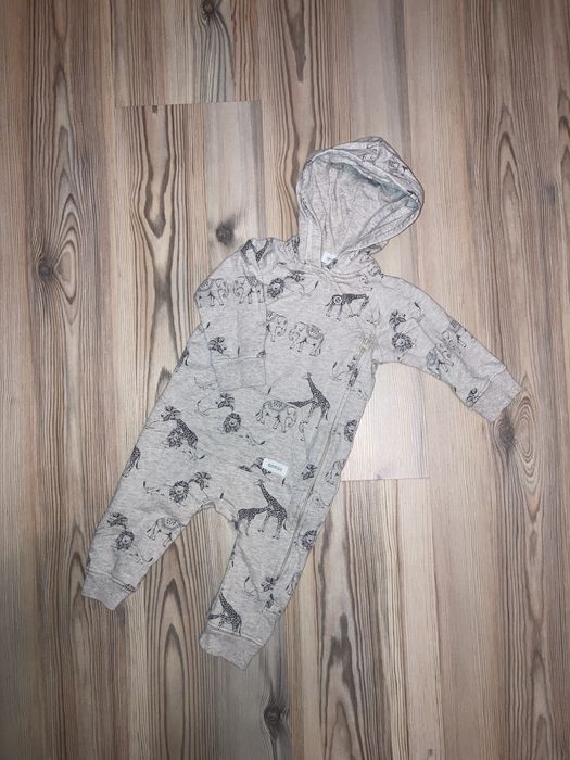 Kombinezon pajacyk Newbie r 68 zoo safari