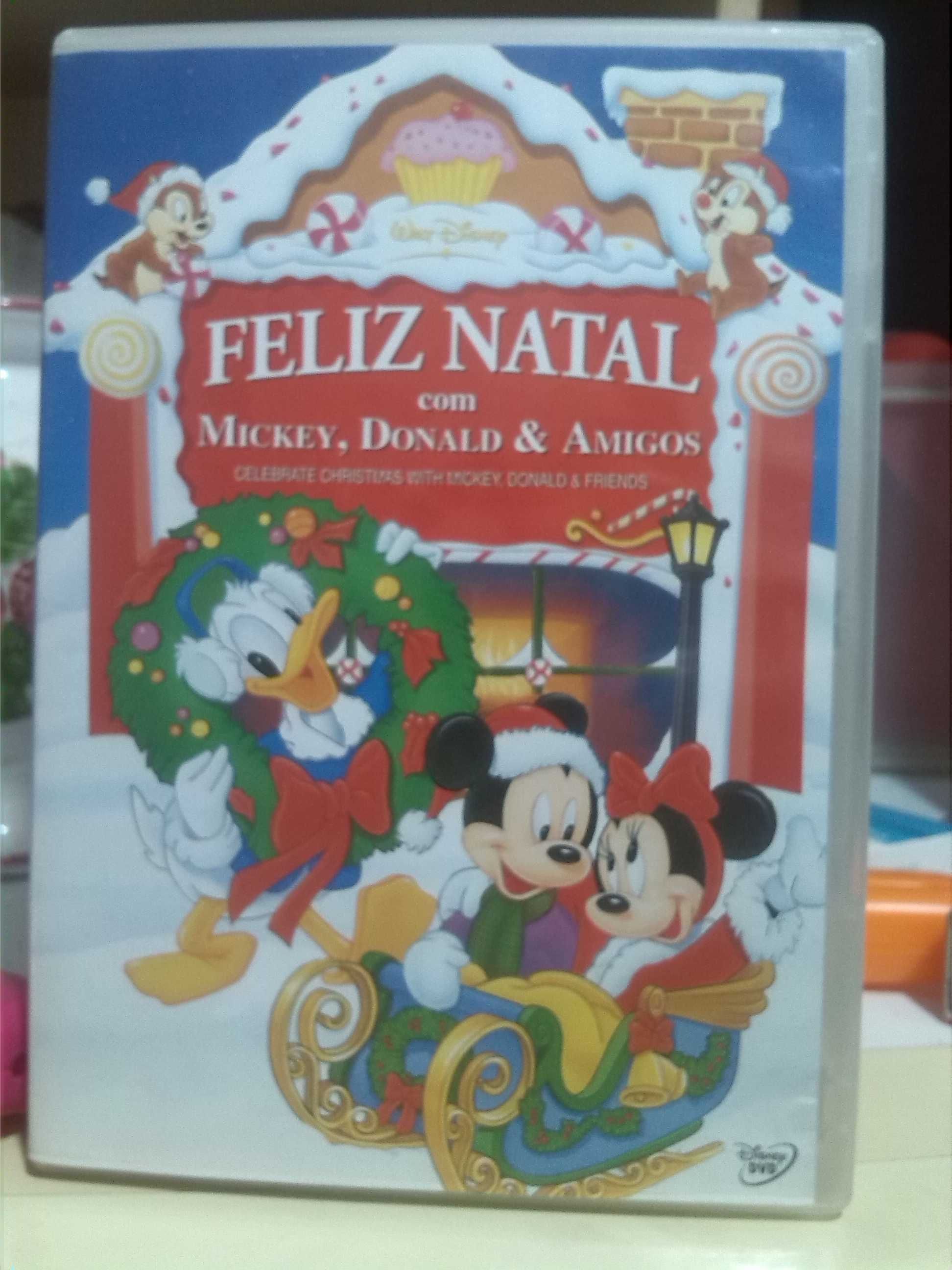 feliz natal com o mickey e donald dvd- portes gratis