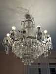 candeeiro cristal antigo