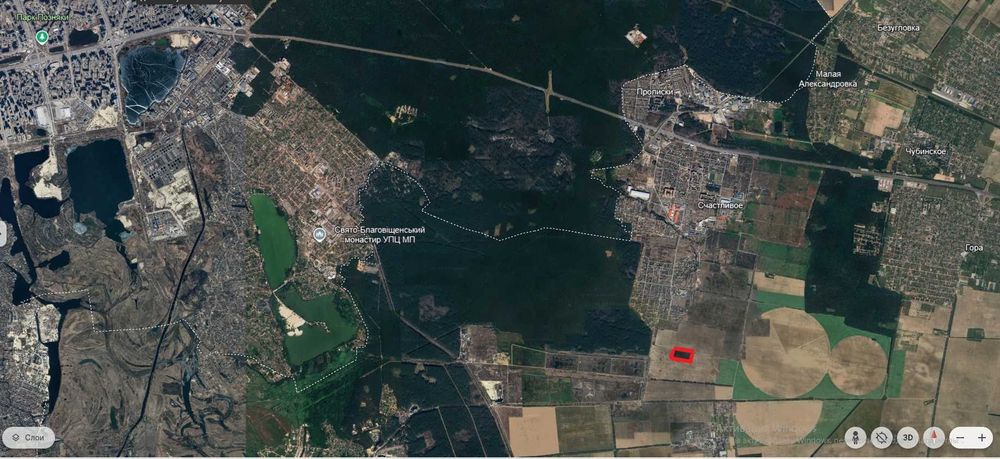 Продам Ділянку 2 га Землі Промисловості Транспорту Оборони Щасливе