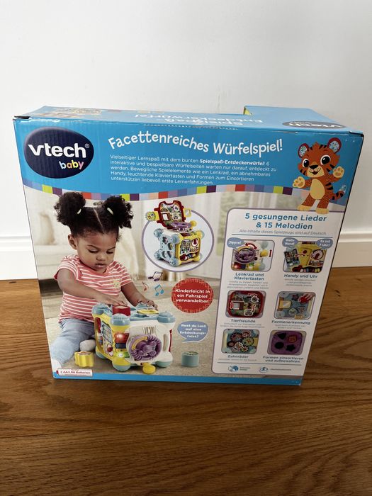 Vtech kostka małego rajdowca język niemiecki