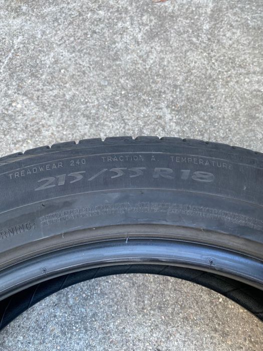 Pneus Michelin 215 55R 18