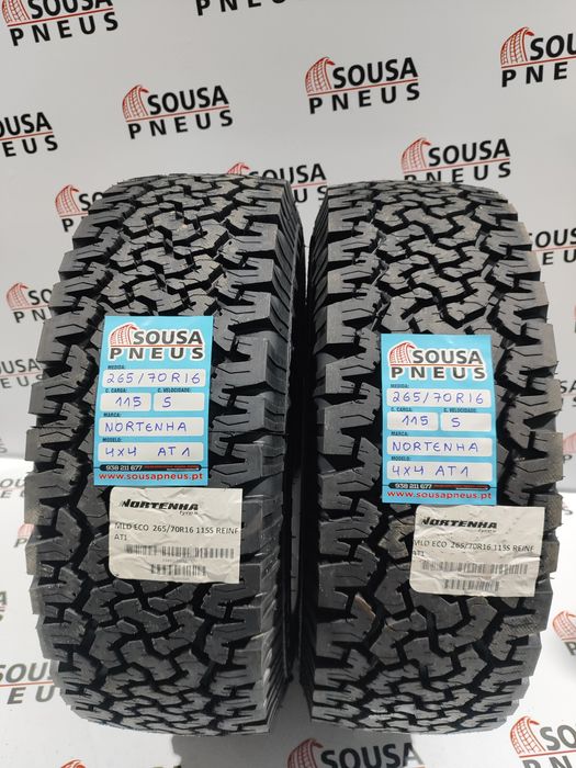 2 pneus novos nortenha 265-70R16 115S - Oferta dos Portes