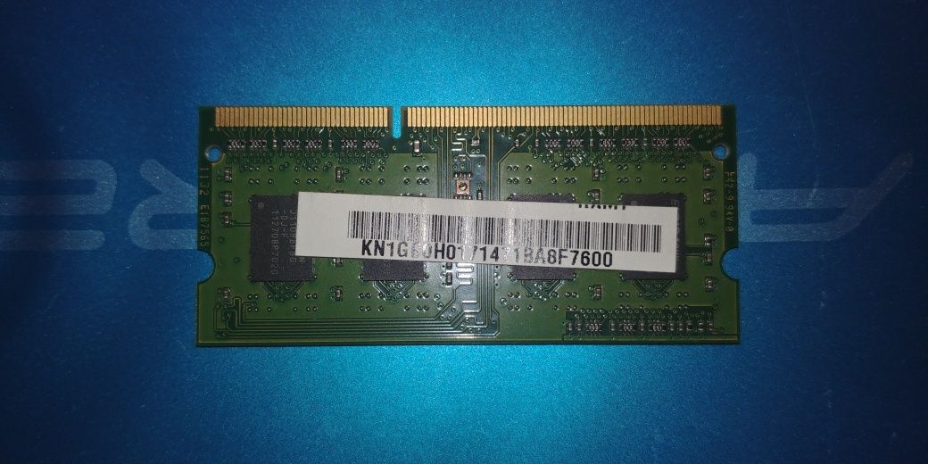 Pamięć RAM SODIMM DDR3 1333Mhz 1gb Laptop