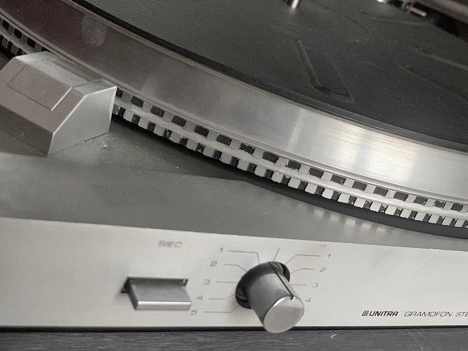 UNITRA - zestaw stereo gramofon ampli deck