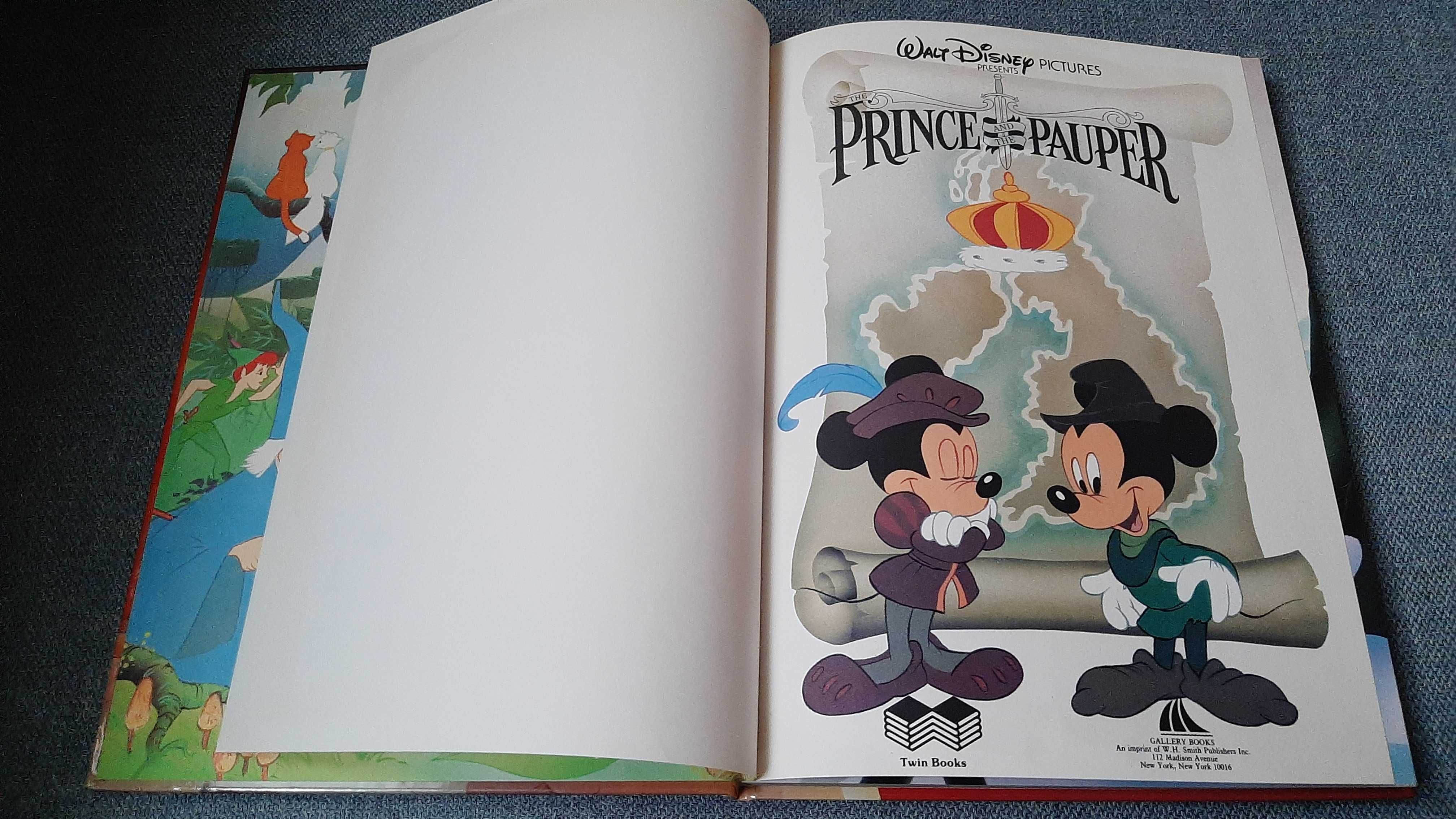 Disney The Prince and the Pauper Książę i żebrak po angielsku A4 Egmon