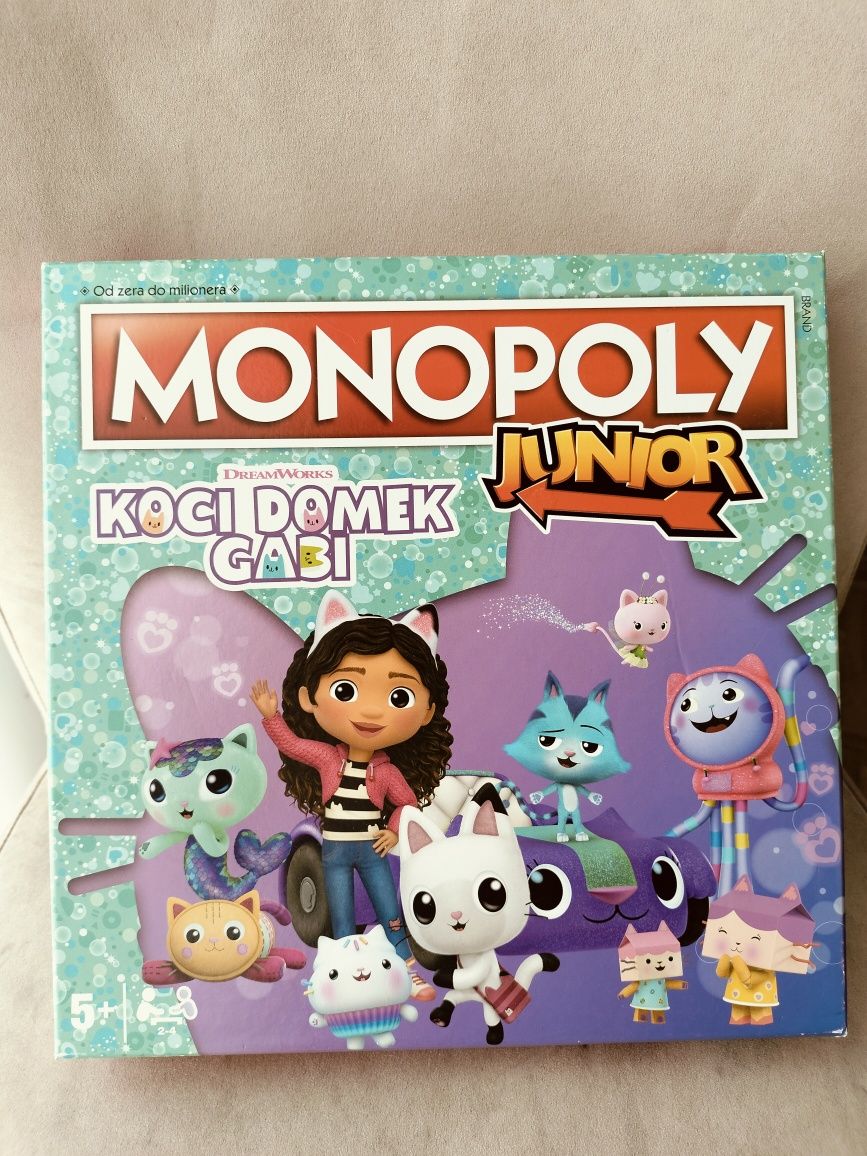 Gra Koci Domek Gabi Monopoly junior