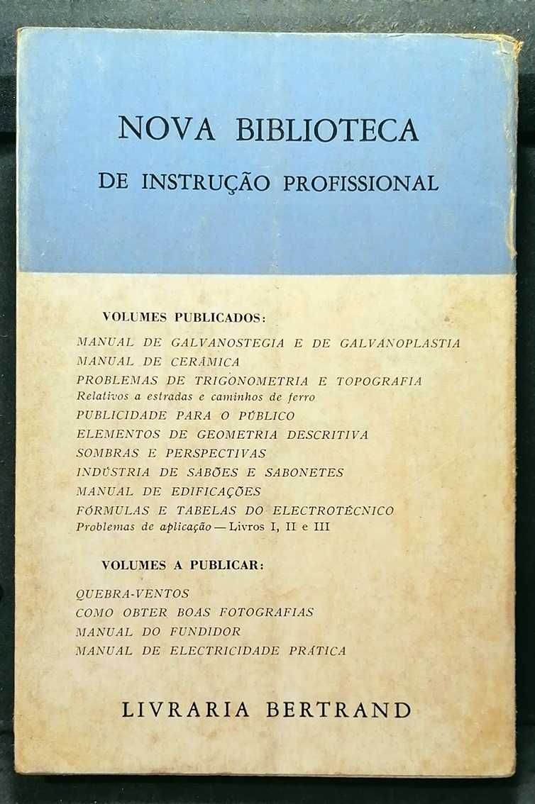 Fórmulas e Tabelas do Electrotécnico (Livro III)