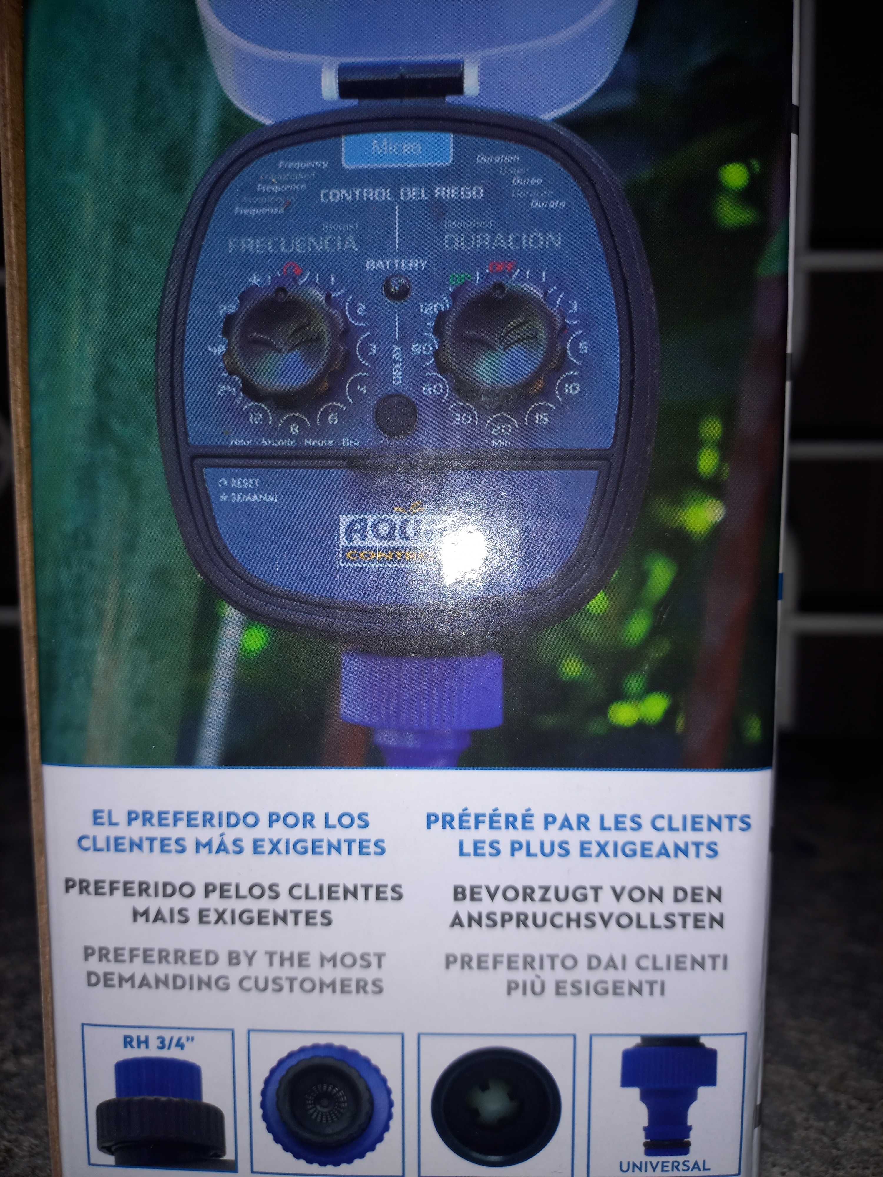 Programador de Rega para Horta ou Jardim