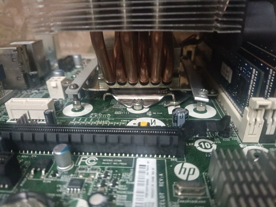 Комплект i7 / 16 ГБ / плата HP + тихий кулер