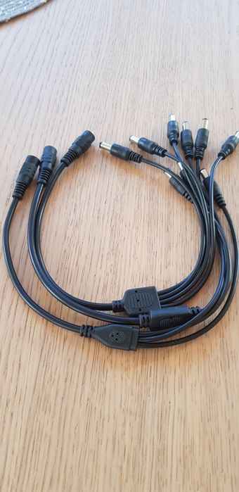 Rozdzielacz Zasilacza Rozgałęźnik DC 2.1/5.5mm na 2, 3 i 4 Wyjścia