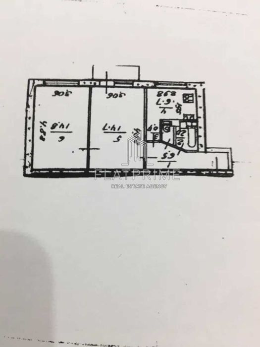 2к 46.65 м² Харківське Шоссе 21/3 Дарницкий район метро Харківська