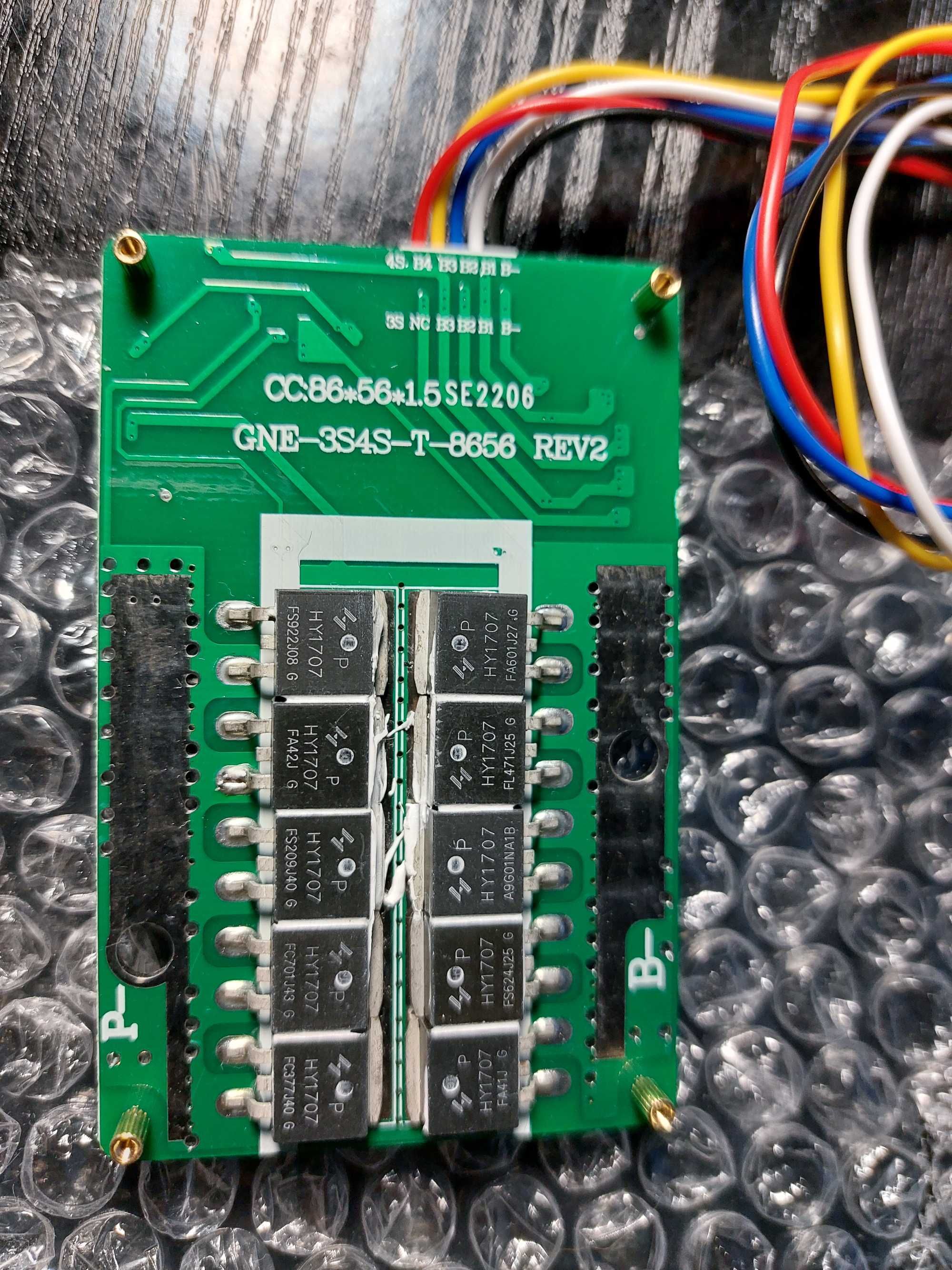 Продам BMS - контроллер батареи LiFePo4 12V 4S 120A