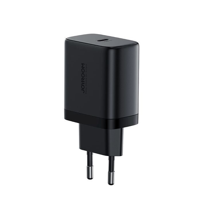 Szybka ładowarka Joyroom do 25W + kabel USB-C / USB-C 1m - czarna