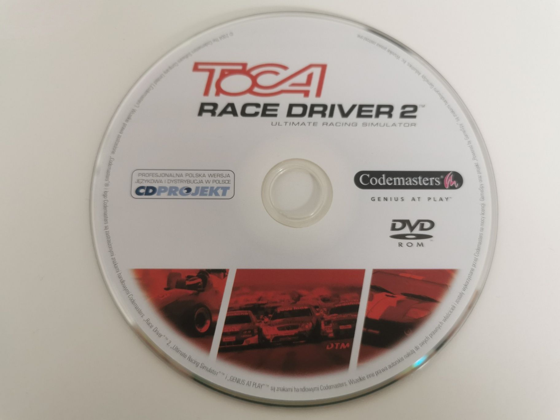 Toca Race Driver 2 Gra Komputerowa PC DVD 2004