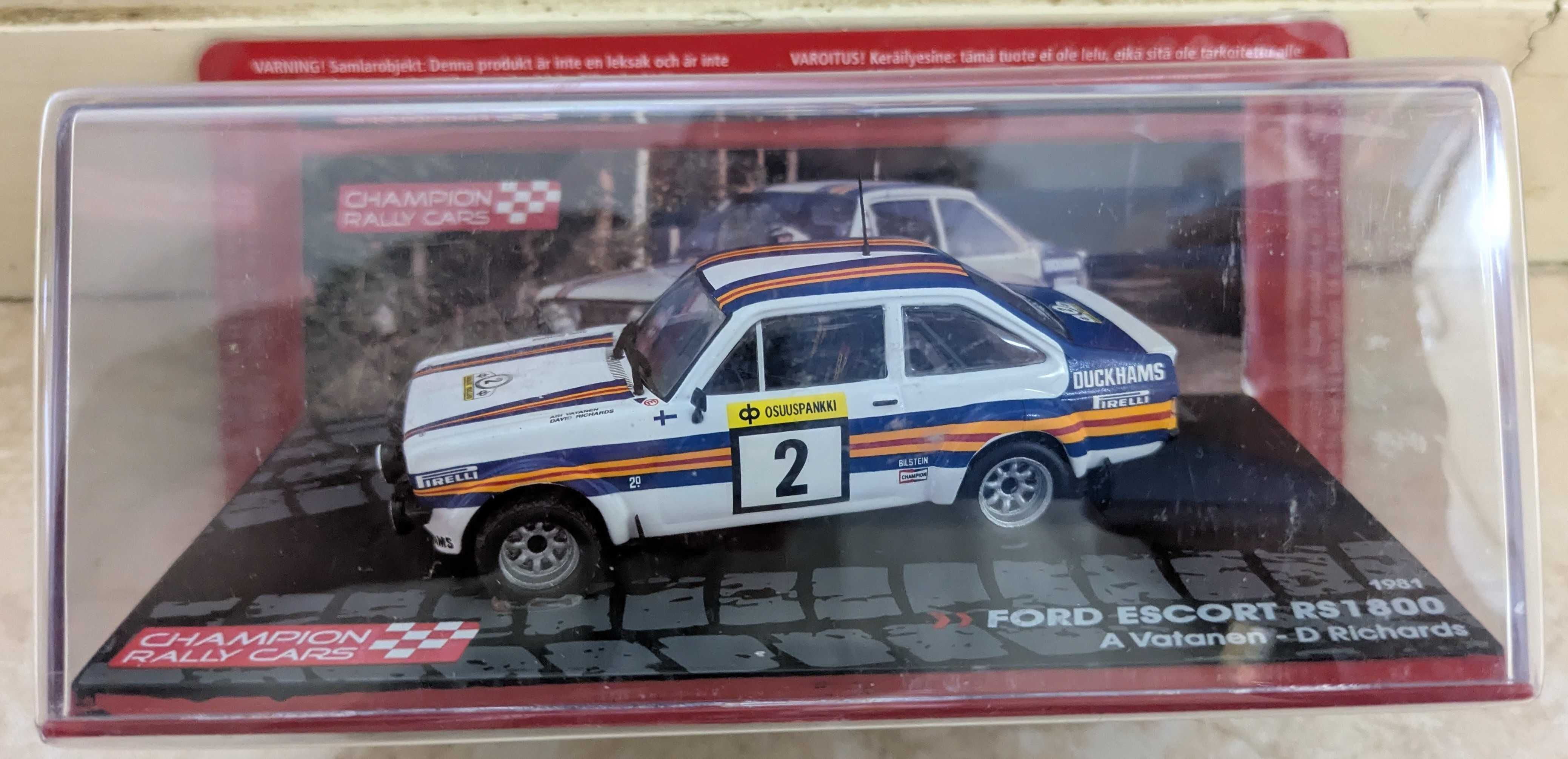Miniaturas Ford Escort MKII
