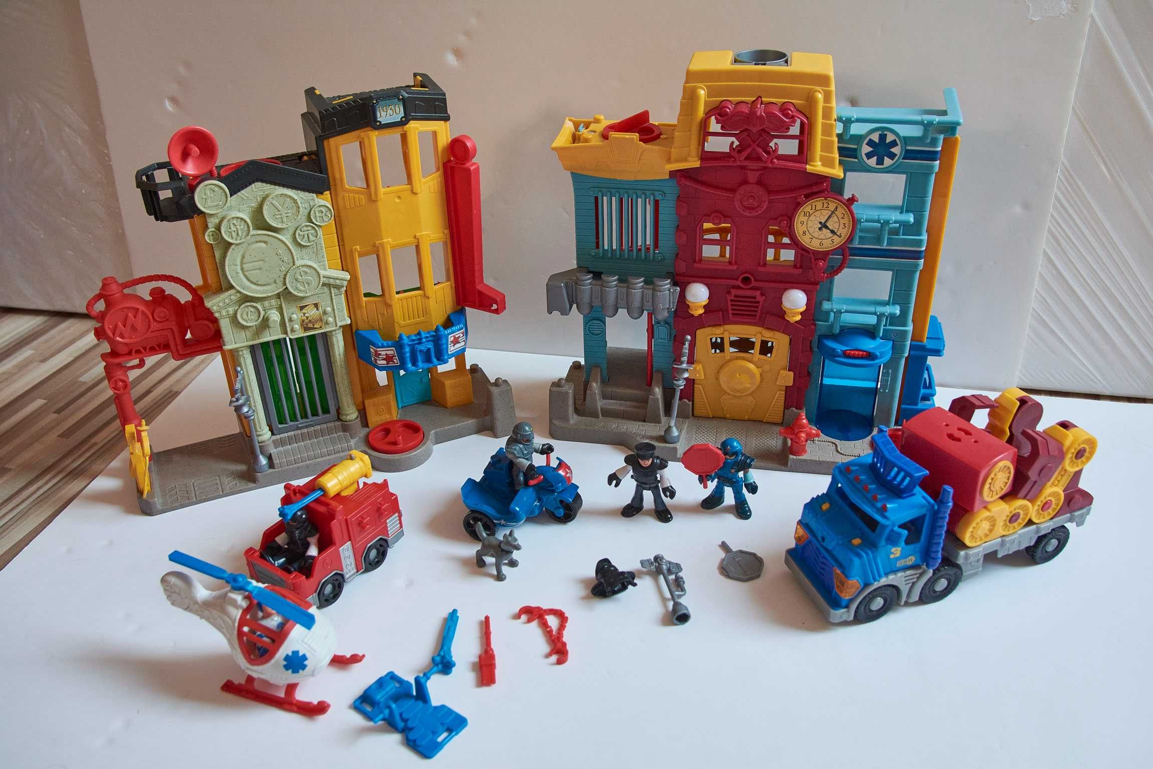 Zestaw zabawek Imaginext miejskie centrum ratunkowe, BDY60