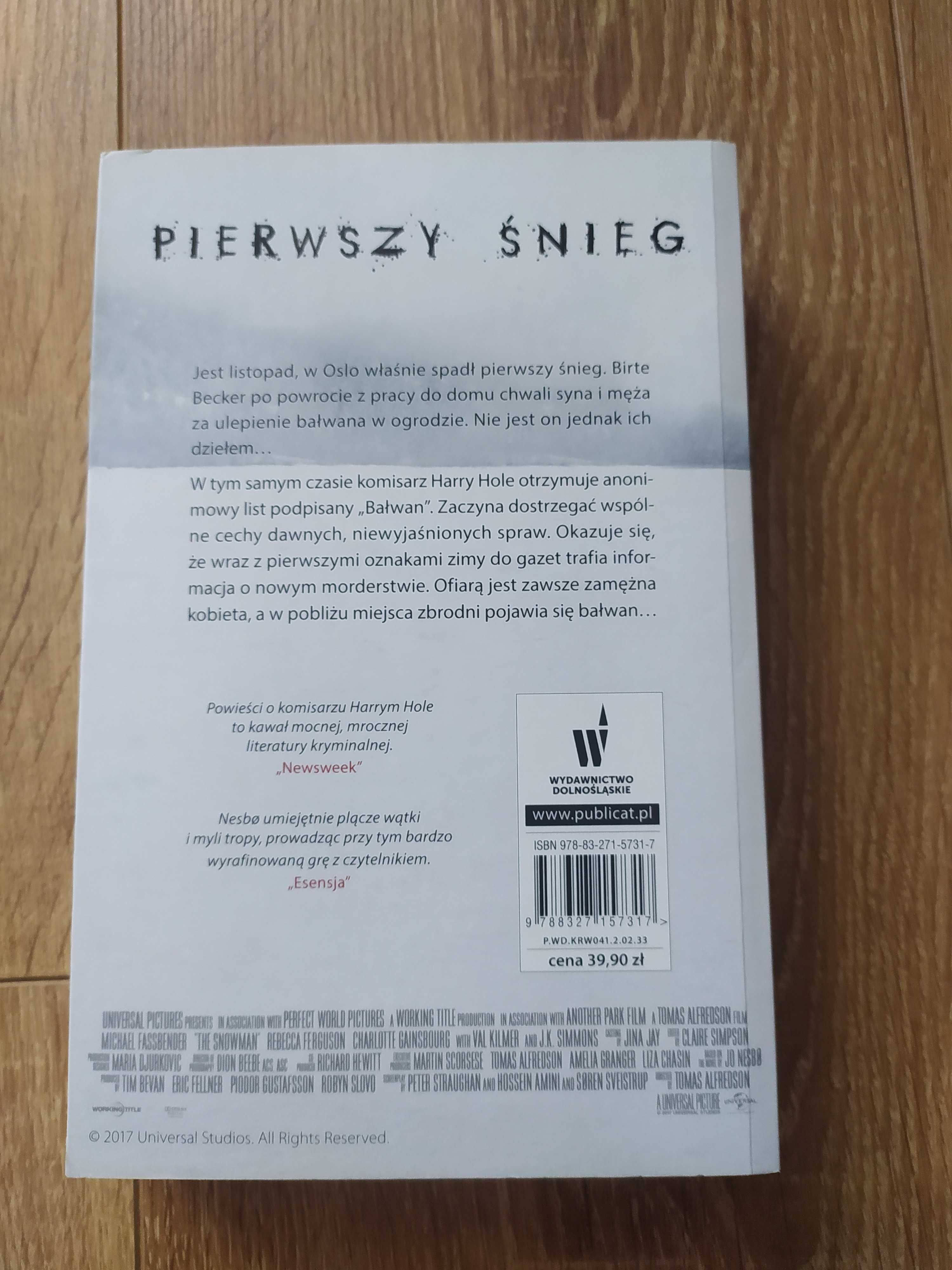 Jo Nesbo Pierwszy śnieg