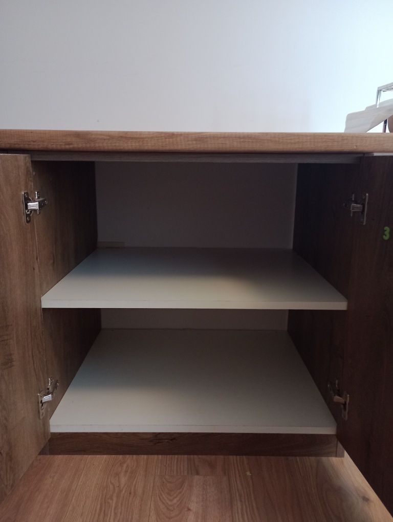 Ala drewniane biurko długie do pokoju lub biura