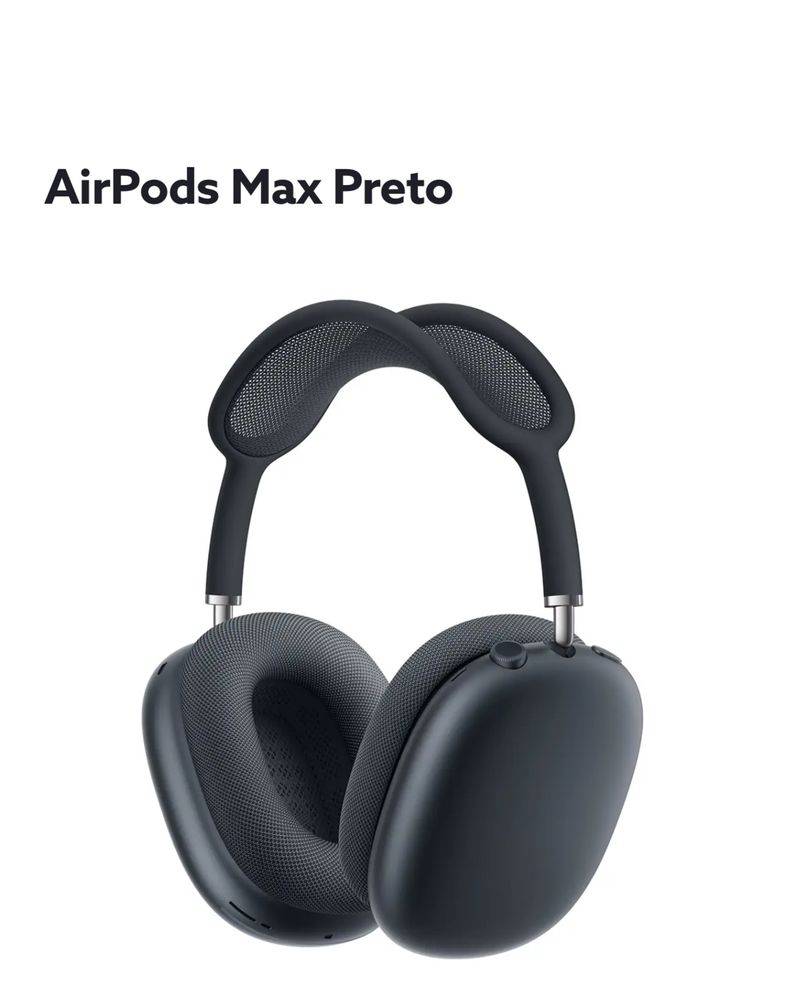 AirPods Max Preto - Por abrir