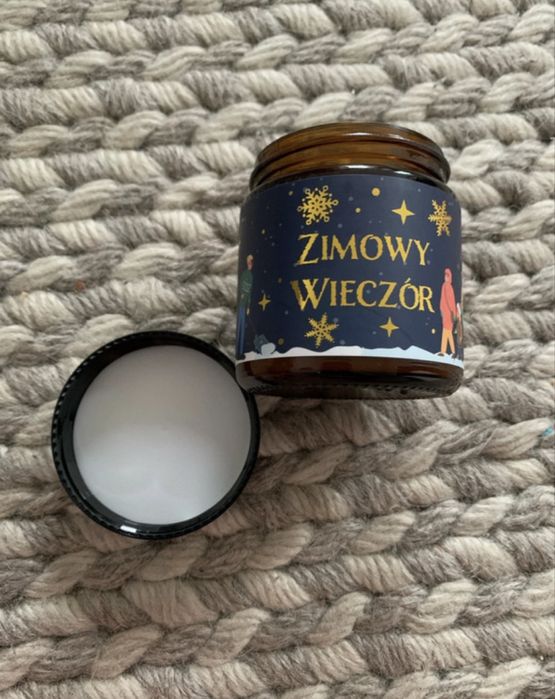 Świeca sojowa hiskin zimowy wieczór