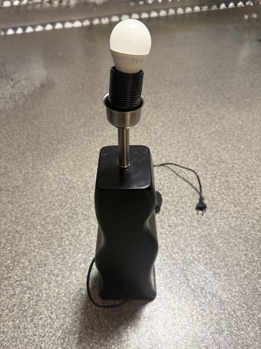 Lampa drewniana nowa bez abażura