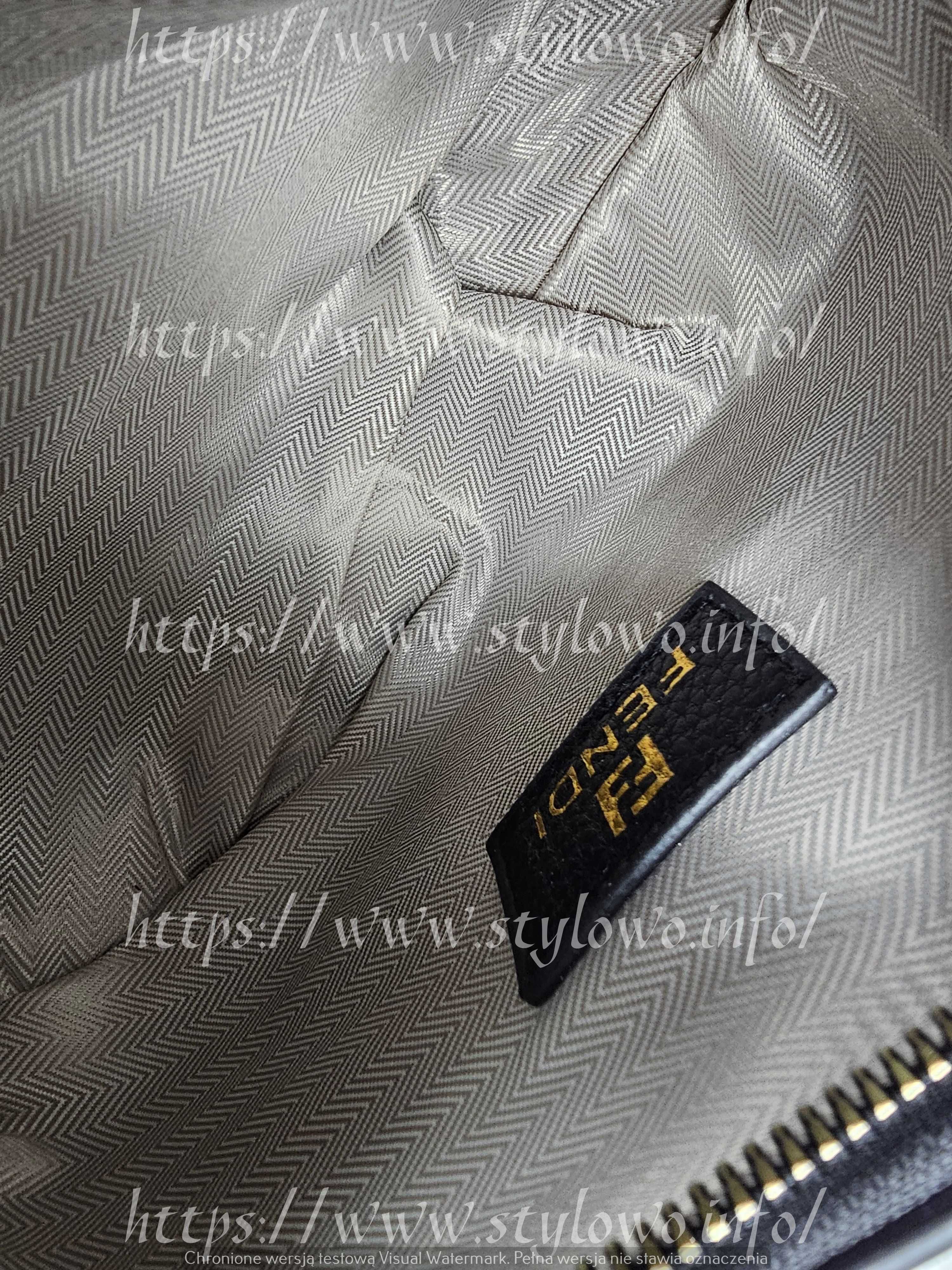 Torba łódeczka Torebka damska Fendi monogram HIT