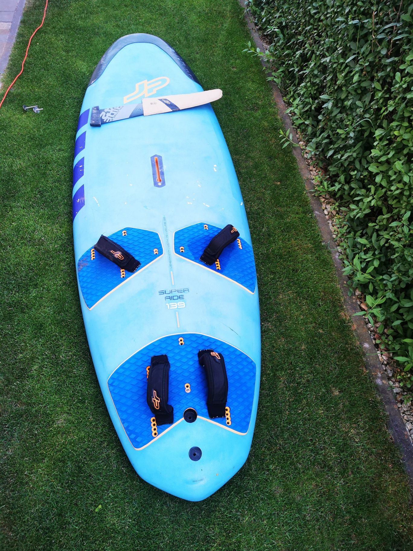 Deska windsurfingowa 139l JP 76cm ślizgowa + fin gratis